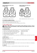 Предварительный просмотр 73 страницы Scame ZENITH-P 644.0200 Installation, Use And Maintenance Manual