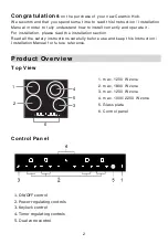 Preview for 2 page of SCAN domestic K 62 User Manual