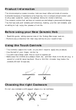 Preview for 3 page of SCAN domestic K 62 User Manual