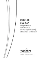 SCAN domestic RKB 300 User Manual preview