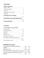 Preview for 2 page of SCAN domestic SF55 Operating Instructions Manual