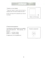 Preview for 7 page of SCAN domestic SF55 Operating Instructions Manual