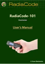 Предварительный просмотр 1 страницы Scan-Electronics RadiaCode-101 User Manual