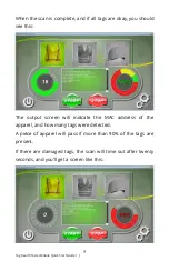 Preview for 5 page of SCAN-LINK Mobile Tag Health Tester Quick Start Manual