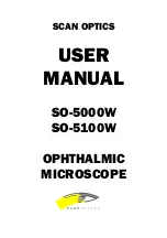 Scan Optics SO-5000W User Manual preview