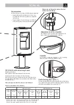 Preview for 3 page of SCAN 46 Instructions For Installation And Use