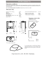 Предварительный просмотр 4 страницы SCAN Andersen 10 Instructions For Installation And Use