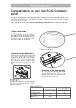 Предварительный просмотр 2 страницы SCAN Andersen 4 Instructions For Installation And Use