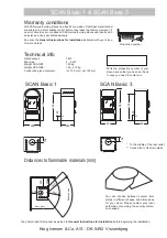 Предварительный просмотр 4 страницы SCAN Basic1 Instructions For Installation And Use