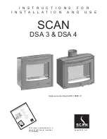 SCAN DSA 4 Instructions For Installation And Use preview