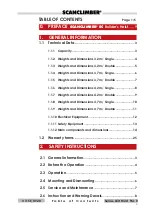 Preview for 3 page of SCANCLIMBER 65H Series Instruction Manual