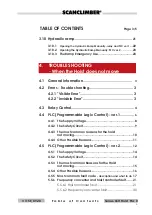 Preview for 5 page of SCANCLIMBER 65H Series Instruction Manual