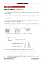 Preview for 8 page of SCANCLIMBER 65H Series Instruction Manual