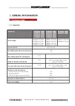 Preview for 11 page of SCANCLIMBER 65H Series Instruction Manual