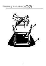 Предварительный просмотр 4 страницы Scancom IDdesign 1051550 Assembly Instruction