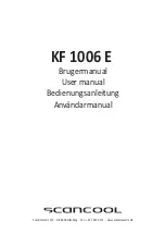 ScanCool KF 1006 E User Manual preview