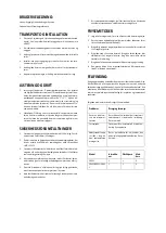 Preview for 2 page of ScanCool SD 351 User Manual