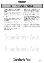 Preview for 13 page of Scandinavia Auto 75600 Instruction Manual