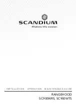 Scandium SC900WRS Installation Operation & Maintenance предпросмотр