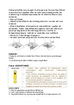 Предварительный просмотр 12 страницы Scandomestic EMF 902 Manual