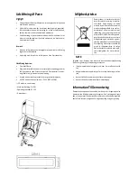 Предварительный просмотр 8 страницы Scandomestic EMV 660 User Manual