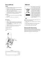 Предварительный просмотр 20 страницы Scandomestic EMV 660 User Manual