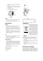 Предварительный просмотр 26 страницы Scandomestic EMV 660 User Manual