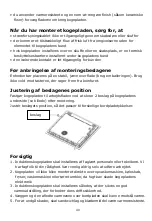 Preview for 42 page of Scandomestic IKF	160-1 User Manual