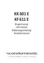 Preview for 1 page of Scandomestic KF 611 E User Manual