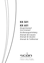 Scandomestic KK 501 User Manual preview