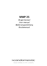 Preview for 1 page of Scandomestic MWP25 User Manual