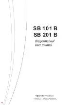 Scandomestic SB 101 B User Manual preview