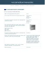 Предварительный просмотр 21 страницы Scandomestic Scancool SD 46 E User Manual