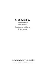 Preview for 1 page of Scandomestic SFO 2203 W User Manual