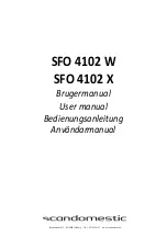 Scandomestic SFO 4102 W User Manual предпросмотр