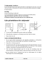 Предварительный просмотр 137 страницы Scandomestic SFO 4102 W User Manual