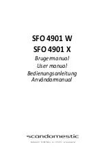 Scandomestic SFO 4901 W User Manual preview