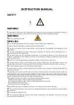 Preview for 9 page of Scandomestic SFS 110 W User Manual