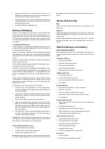 Preview for 20 page of Scandomestic SFS 112 W User Manual