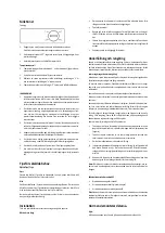 Preview for 25 page of Scandomestic SFS 112 W User Manual