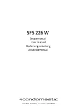 Preview for 1 page of Scandomestic SFS 226 W User Manual