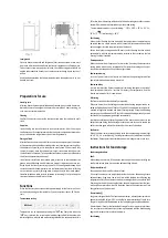 Preview for 14 page of Scandomestic SFS 226 W User Manual