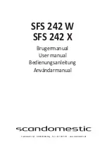 Scandomestic SFS 242 W User Manual preview