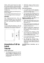 Предварительный просмотр 16 страницы Scandomestic SFS 61 W User Manual