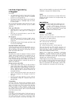 Preview for 2 page of Scandomestic SKF 220 SS User Manual