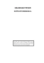 Preview for 4 page of Scandomestic SKF 221 W User Manual