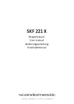 Preview for 1 page of Scandomestic SKF 221 X User Manual