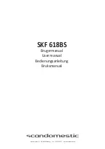 Preview for 1 page of Scandomestic SKF 618BS User Manual