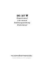 Предварительный просмотр 1 страницы Scandomestic SKS 107 W User Manual