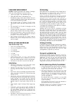 Preview for 5 page of Scandomestic SKS 107 W User Manual